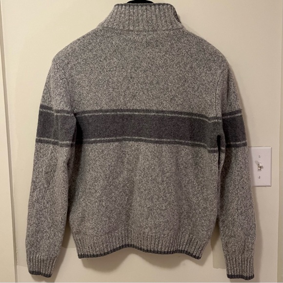 Daniele Blasi 1/4 Zip Sweater Made In Italy - Picture 4 of 6